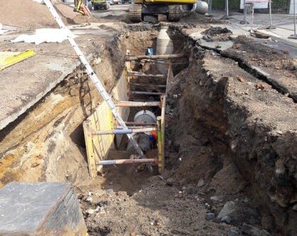 Stavební sezóna je v plném proudu, stavby probíhají rovnoměrně na celém území působnosti SVS