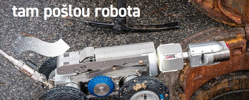 Stavby „pod našima nohama“ aneb Kam vodaři nevidí, tam pošlou robota