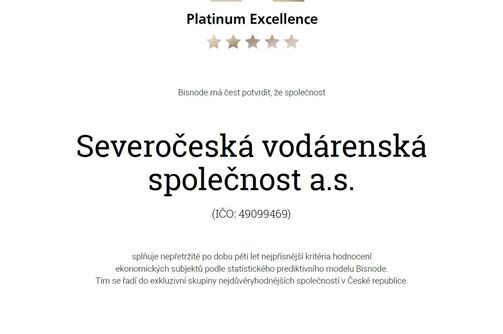Stabilita SVS byla oceněna