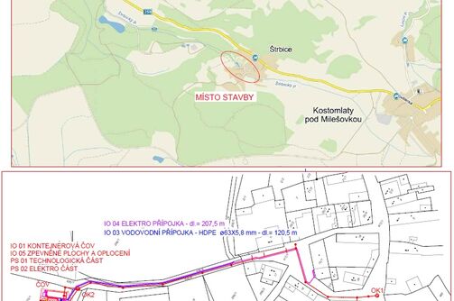 Světec, Štrbice, odstranění kanalizačních vyústí TP64 a TP65