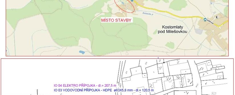 Světec, Štrbice, odstranění kanalizačních vyústí TP64 a TP65