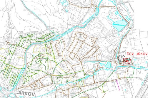Jirkov, ČOV - doplnění technologie ke stabilizaci nitrifikace