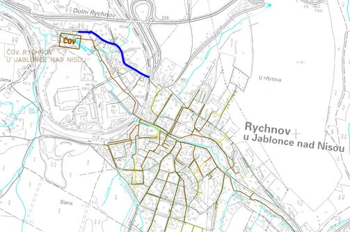 Rychnov u Jablonce n. N., Lužická - rekonstrukce vodovodu