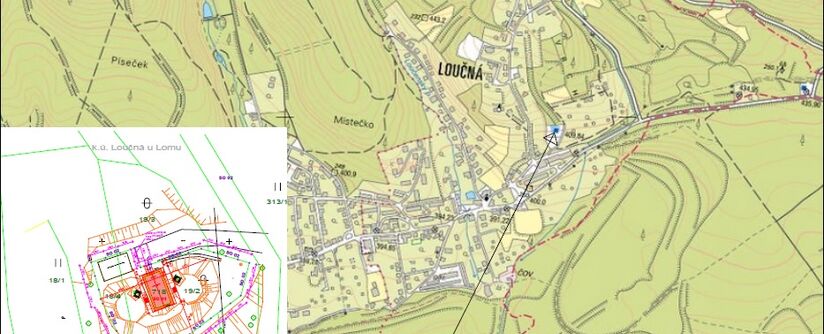 Lom, Loučná - rekonstrukce vodojemu