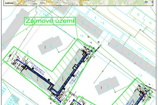 Ústí nad Labem, Na Kohoutě, rekonstrukce vodovodu