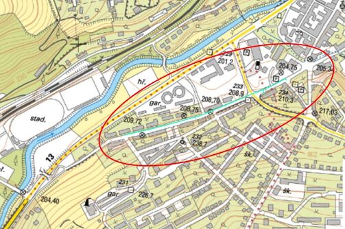Bílina, ul. 5. května, rekonstrukce vodovodu