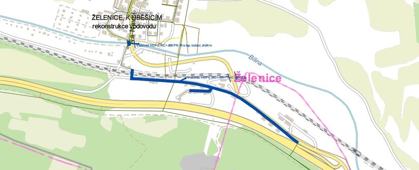 Želenice - rekonstrukce vodovodu