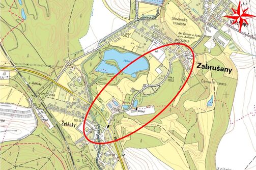 Zabrušany, Želénky, U hřbitova, rekonstrukce vodovodu