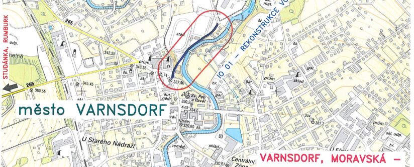 Varnsdorf, Moravská - rekonstrukce vodovodu