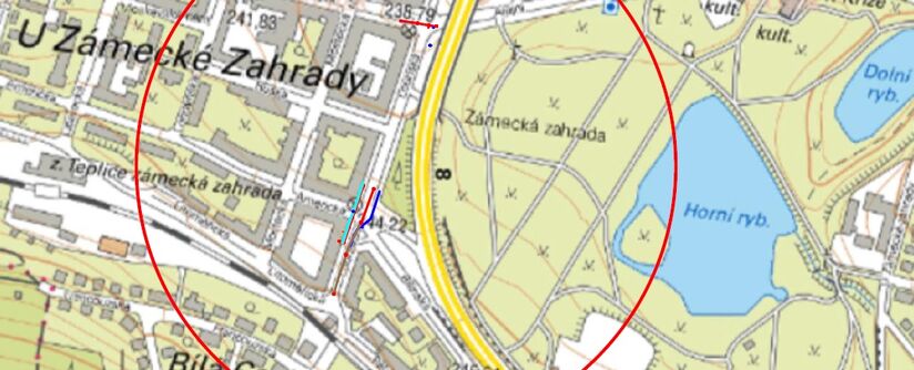 Teplice, Lounská - rekonstrukce vodovodu a kanalizace