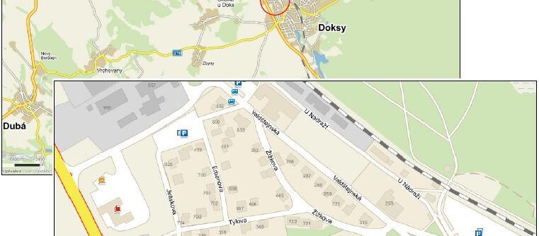 Doksy, S. K. Neumanna - rekonstrukce kanalizace