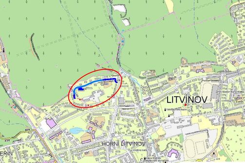 Litvínov, Tylova, rekonstrukce vodovodu a kanalizace