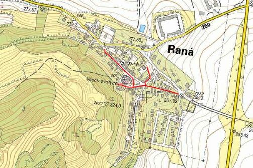 Raná, U kostela, rekonstrukce vodovodu