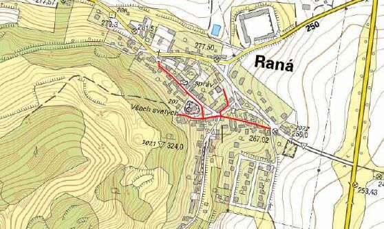 Raná, U kostela, rekonstrukce vodovodu