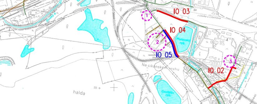 Louka u Litvínova - odstranění výustí, nová ČOV, rekonstrukce sítí