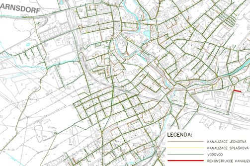 Varnsdorf, Nezvalova - rekonstrukce kanalizace