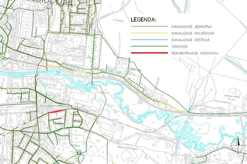 Česká Lípa, Česká - rekonstrukce vodovodu