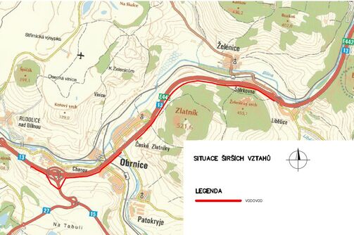 Most Chánov, Želenice - rekonstrukce vodovodního přivaděče