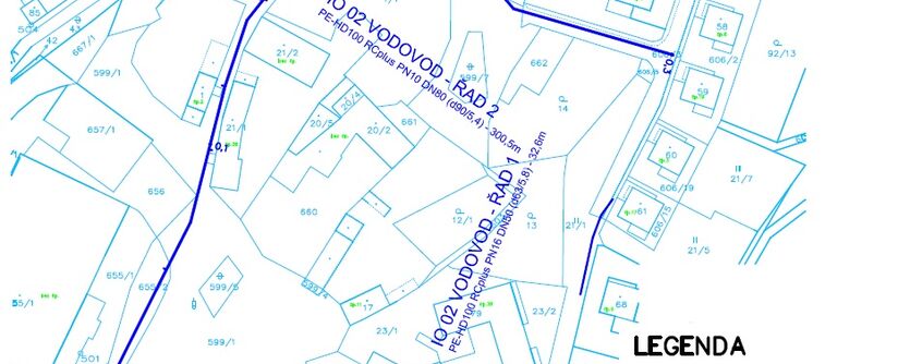 Lužice, Svinčice - rekonstrukce vodovodu a kanalizace