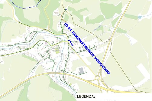 Bílý Kostel nad Nisou - rekonstrukce vodovodu u č.p.3
