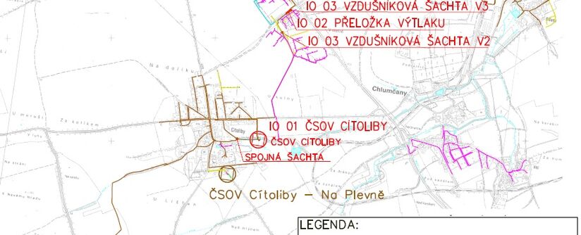 Cítoliby - rekonstrukce ČSOV