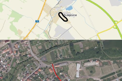 Sulejovice, Husova - rekonstrukce kanalizace