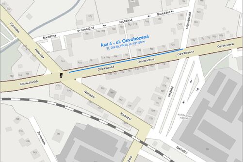 Klášterec nad Ohří, Osvobozená - rekonstrukce vodovodu