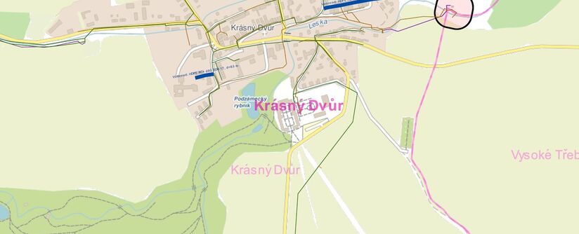 Krásný Dvůr, ke hřišti, ke škole - rekonstrukce vodovodu