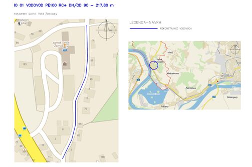 Velké Žernoseky, Nad Vinařstvím – rekonstrukce vodovodu