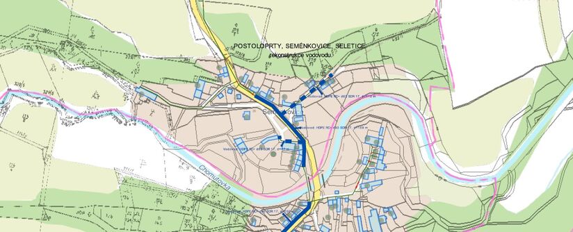 Postoloprty, Seménkovice, Seletice – rekonstrukce vodovodu