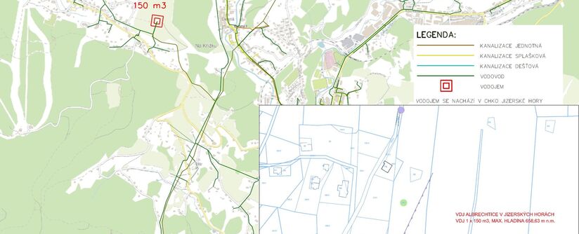 Albrechtice v Jizerských horách – rekonstrukce vodojemu