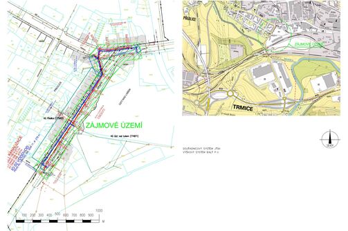 Ústí nad Labem, Hrbovická, Majakovského - rekonstrukce kanalizace a vodovodu - II. etapa