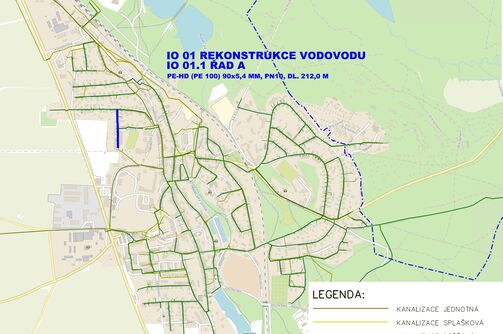 Doksy, Družstevní - rekonstrukce vodovodu