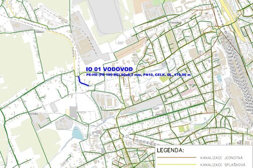 Liberec, U Podjezdu - rekonstrukce vodovodu