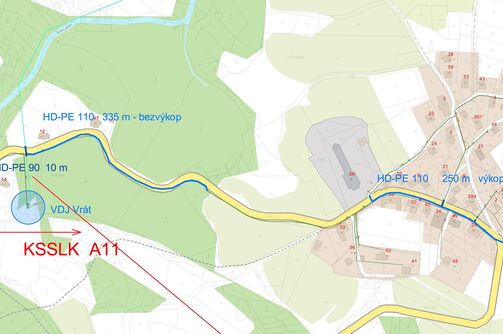 Koberovy, Vrát – rekonstrukce vodovodu