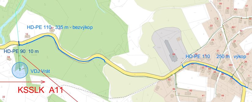 Koberovy, Vrát – rekonstrukce vodovodu