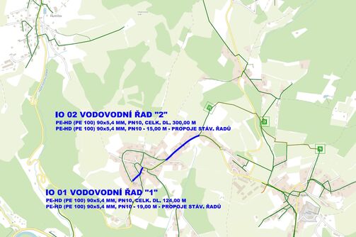 Železný Brod, Bzí – rekonstrukce vodovodu