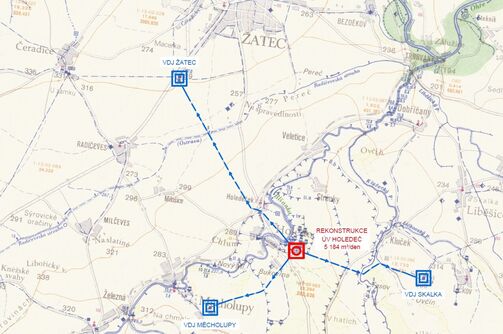 Holedeč – úpravna vody – rekonstrukce