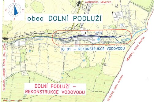 Dolní Podluží – rekonstrukce vodovodu