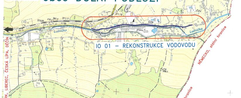 Dolní Podluží – rekonstrukce vodovodu