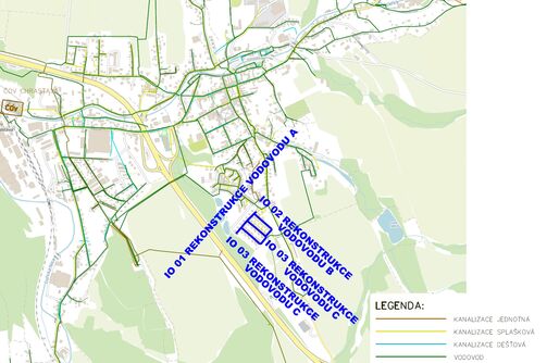 Chrastava, Textilanská, rekonstrukce vodovodu