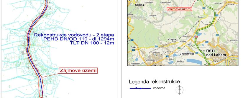 Petrovice - rekonstrukce vodovodu 2. etapa