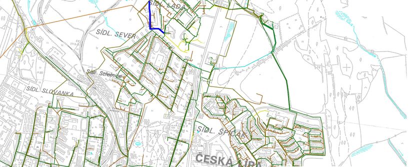 Česká Lípa, Jáchymovská – rekonstrukce vodovodu