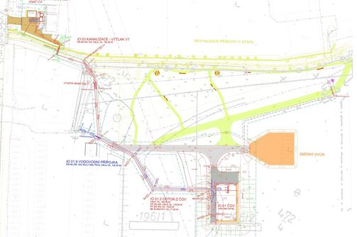 ČOV Příšovice, koordinace s revitalizací Příšovky