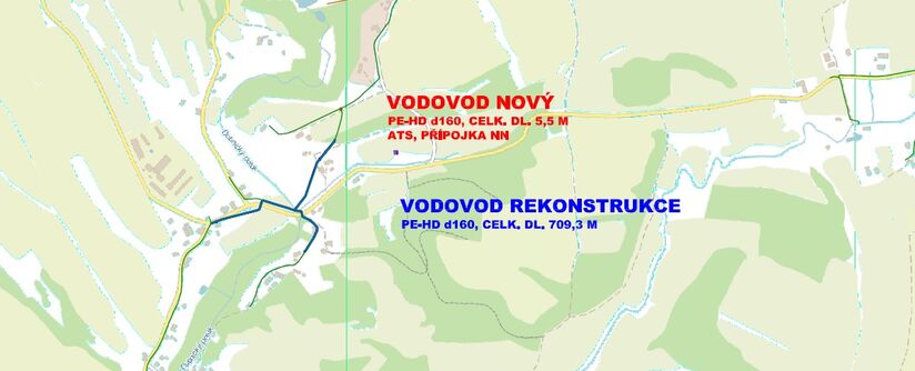 Dubnice, rekonstrukce vodovodu