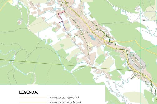 Bedřichov – rekonstrukce kanalizace a vodovodu