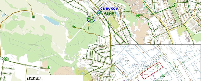 Ústí nad Labem, ČSPV Bukov – rekonstrukce strojní a elektro