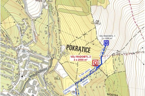 Litoměřice, vodojem Radobýl 2, rekonstrukce