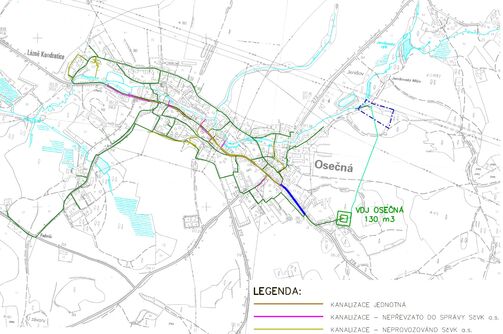 Osečná, Českodubská – rekonstrukce vodovodu