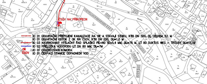 Rumburk, Na Příkopech – odstranění výusti DC 86